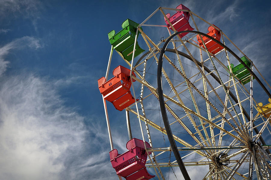 Ferris Wheel #8 Photograph by Brandon Bourdages