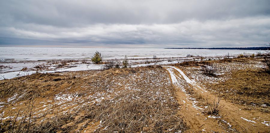 Frozen Winter Scenes On Great Lakes  #8 Photograph by Alex Grichenko