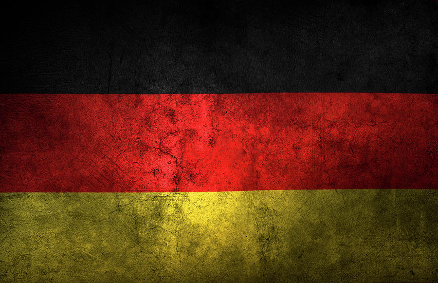 German flag #8 Photograph by Les Cunliffe