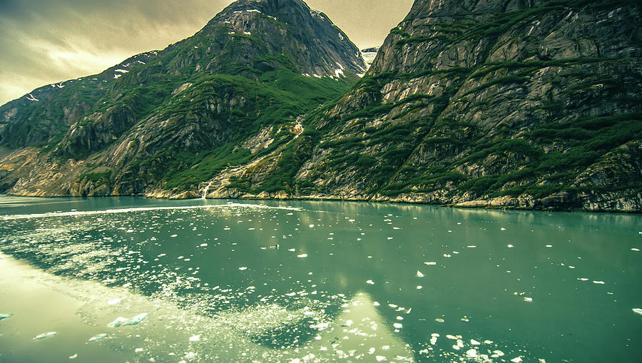 Glacier And Mountains Landscapes In Wild And Beautiful Alaska #8 Photograph by Alex Grichenko