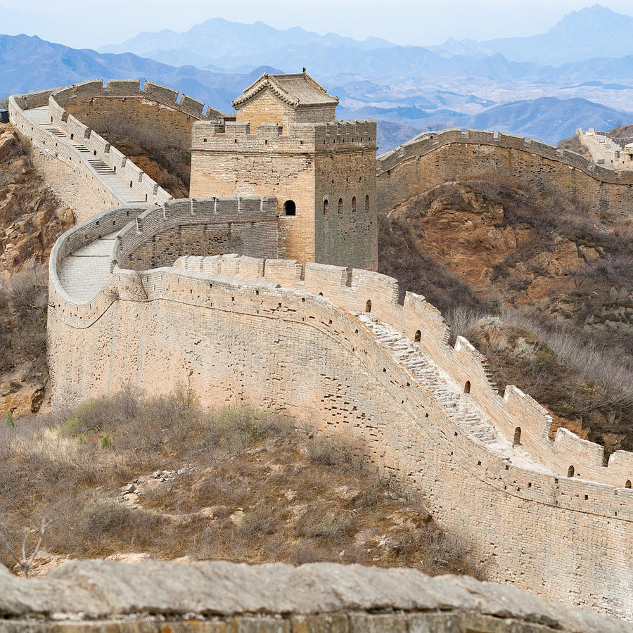 Great Wall of China Photograph by Sinitar Photo - Fine Art America