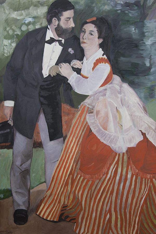 Homage to Renoir #8 Painting by Masami Iida