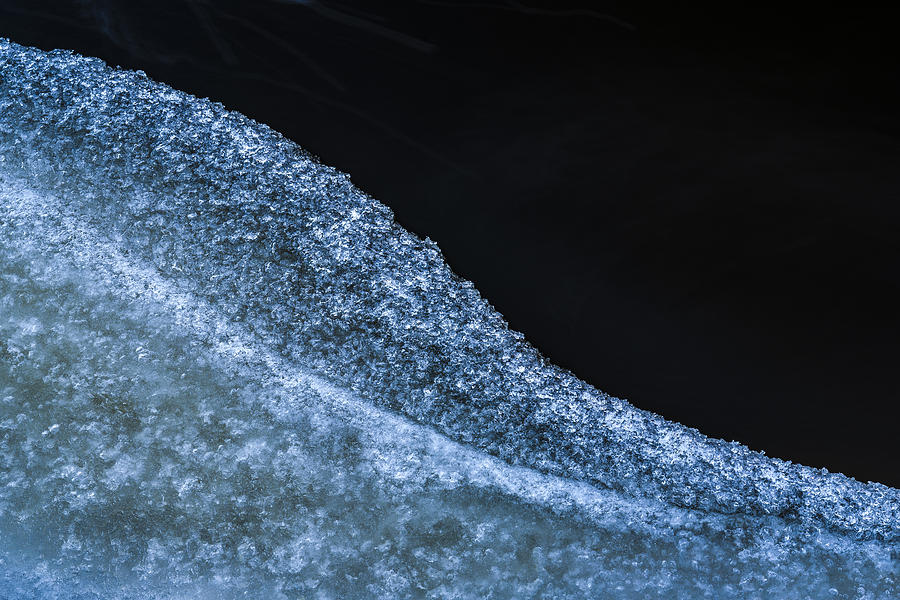 Ice #8 Photograph by Elmer Jensen