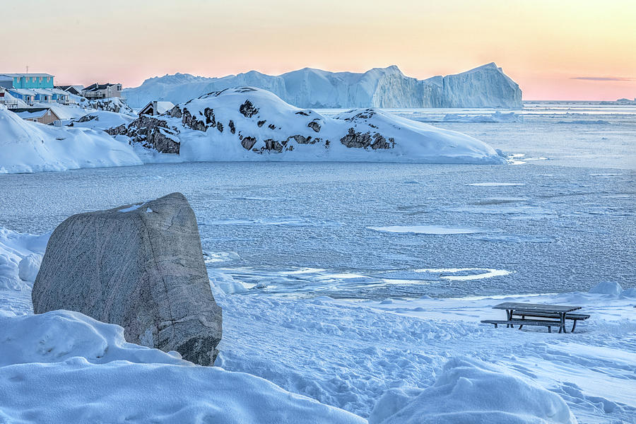Winter Photograph - Icefjord - Greenland #8 by Joana Kruse