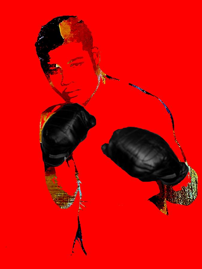 Vintage Mixed Media - Joe Louis Collection #8 by Marvin Blaine