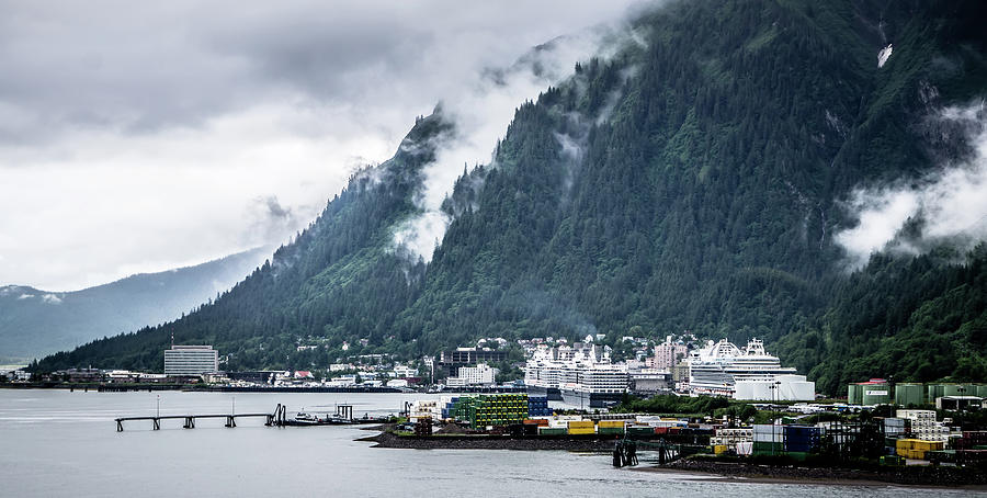 Juneau Alaska Usa Northern Town And Scenery #8 Photograph by Alex Grichenko
