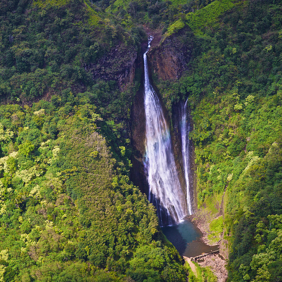 Kauai Falls USE DISCOUNT CODE SVGGMT AT CHECK OUT  Photograph by Steven Lapkin