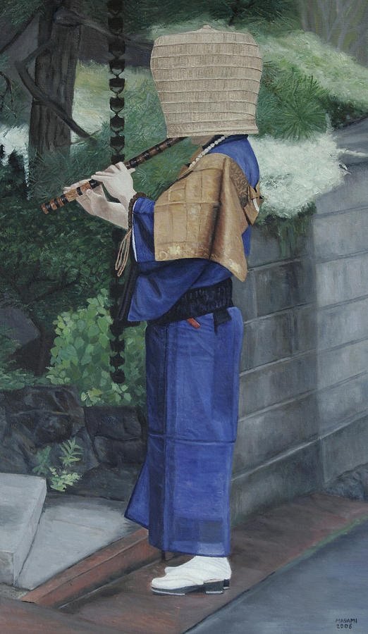 Komuso #8 Painting by Masami Iida