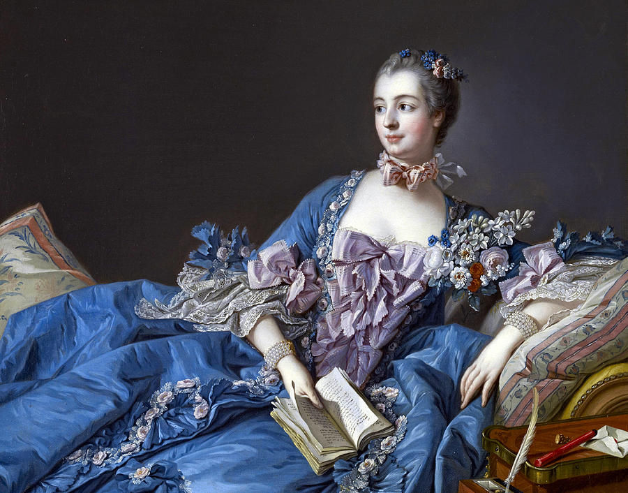 Madame de Pompadour #8 Photograph by Francois Boucher