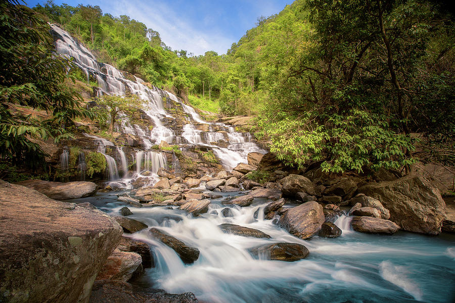 Mae Ya Waterfall #8 Photograph by Anek Suwannaphoom