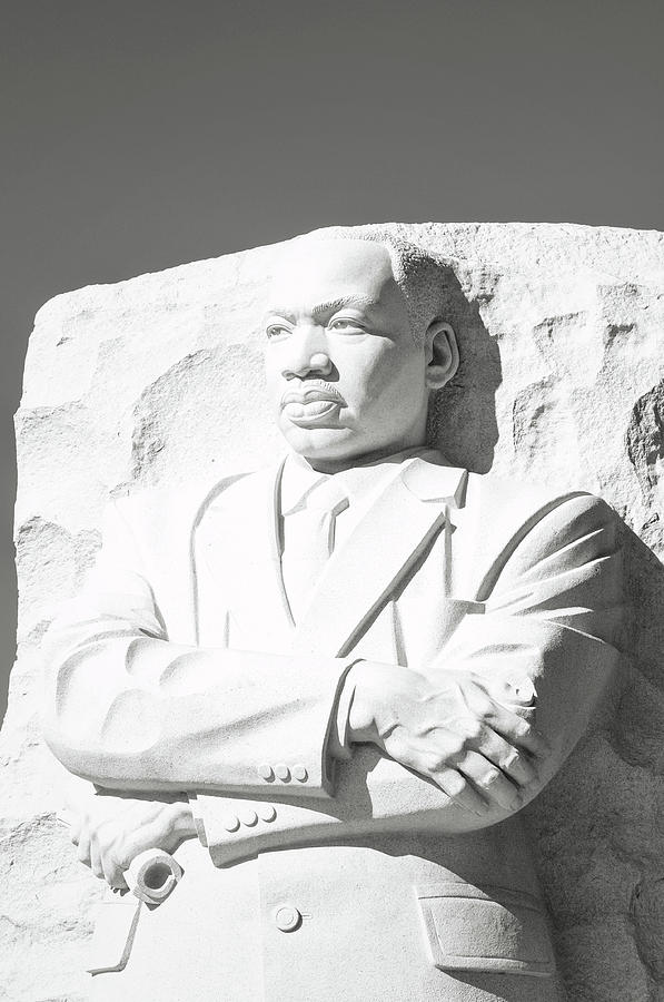 Martin Luther King Statue Photograph by Brandon Bourdages - Fine Art ...