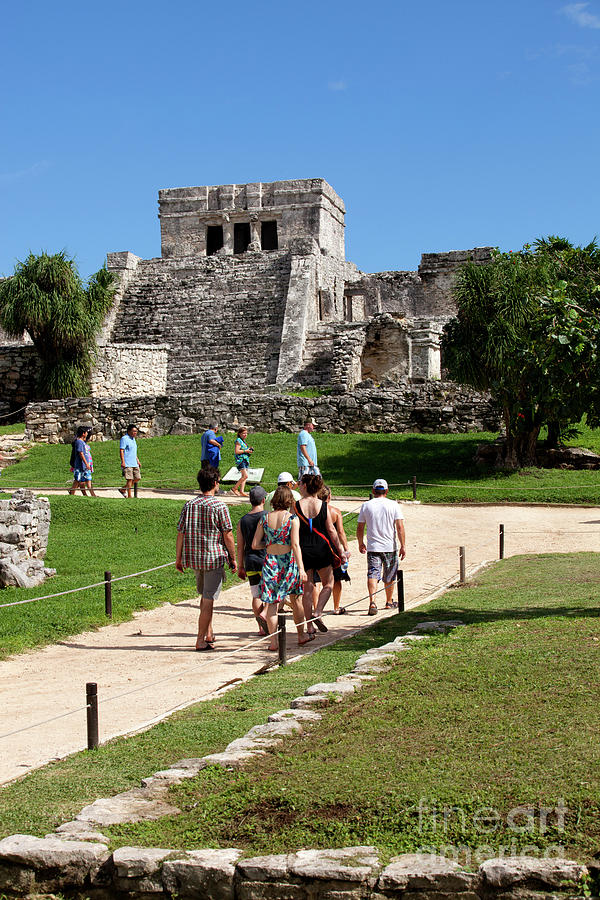 Mayan Temples at Tulum, Mexico #8 Photograph by Anthony Totah