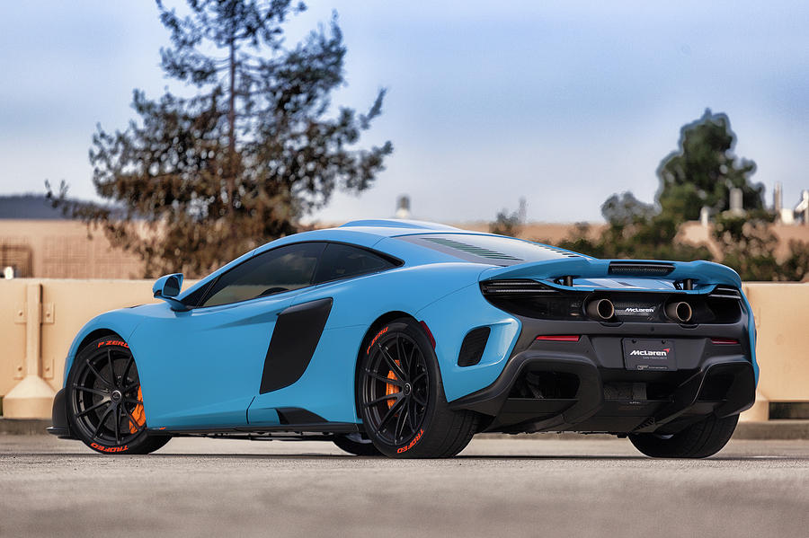#McLaren #675LT with #Pirelli #TIres #8 Photograph by ItzKirb Photography