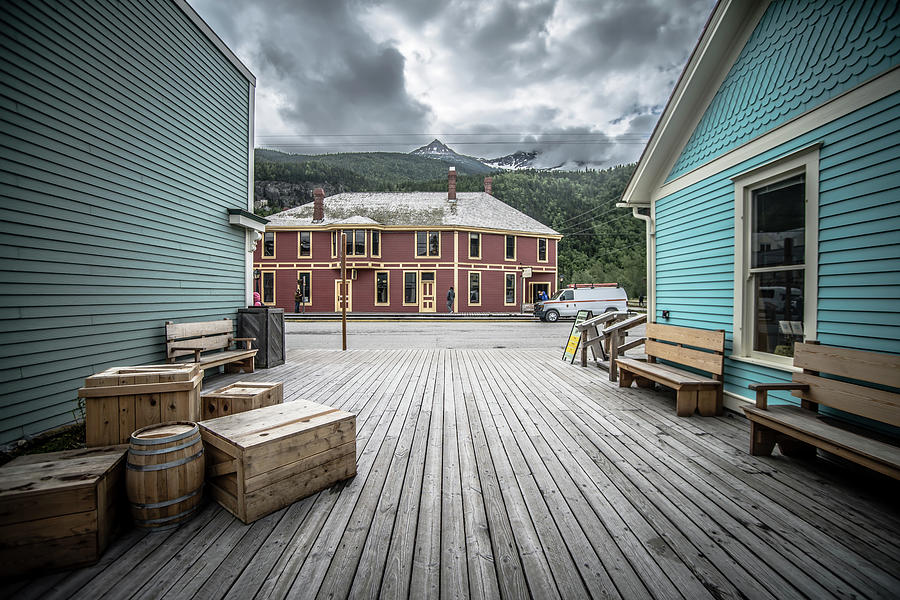 Port Of Skagway Alaska Near White Pass British Columbia Canada #8 Photograph by Alex Grichenko