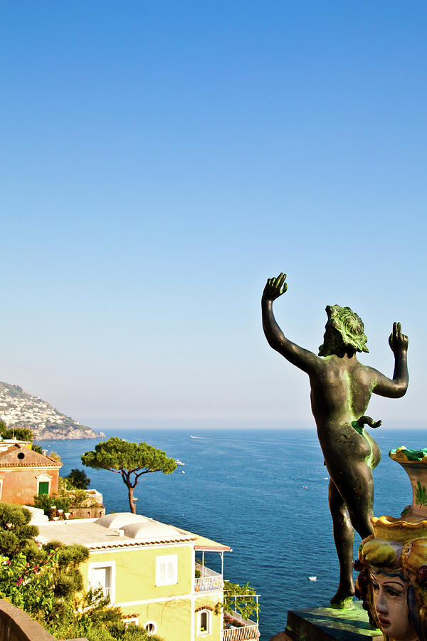 Positano view, Amalfi Coast, Italy #8 Photograph by Paolo Modena