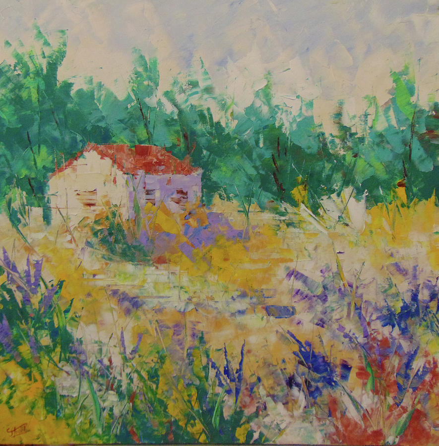Provence #8 Painting by Frederic Payet