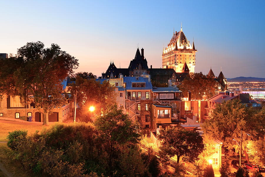 Quebec City #8 Photograph by Songquan Deng