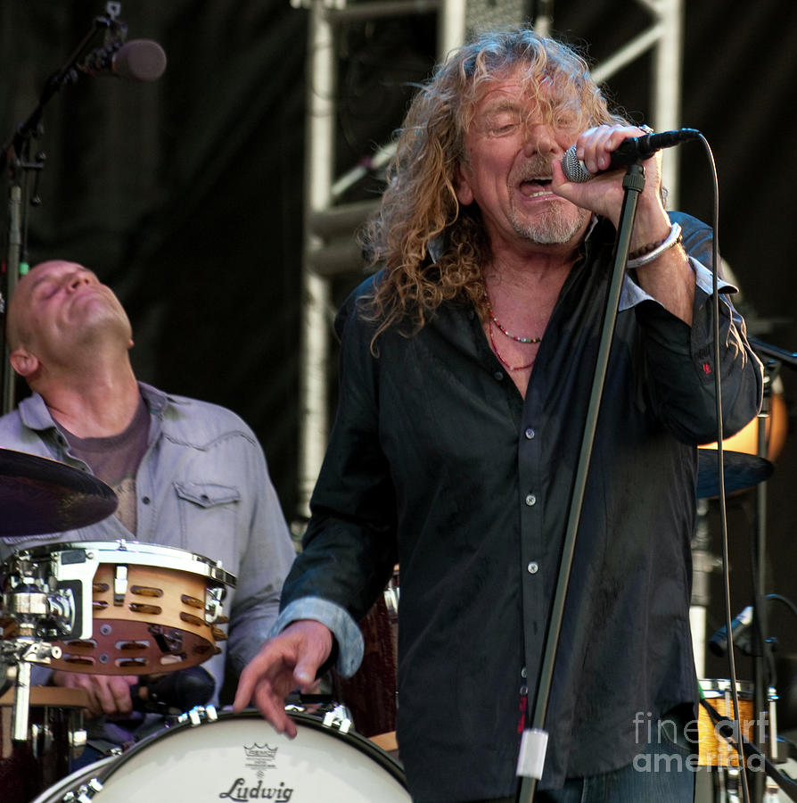 Robert Plant and the Band of Joy at Bonnaroo #9 Photograph by David Oppenheimer