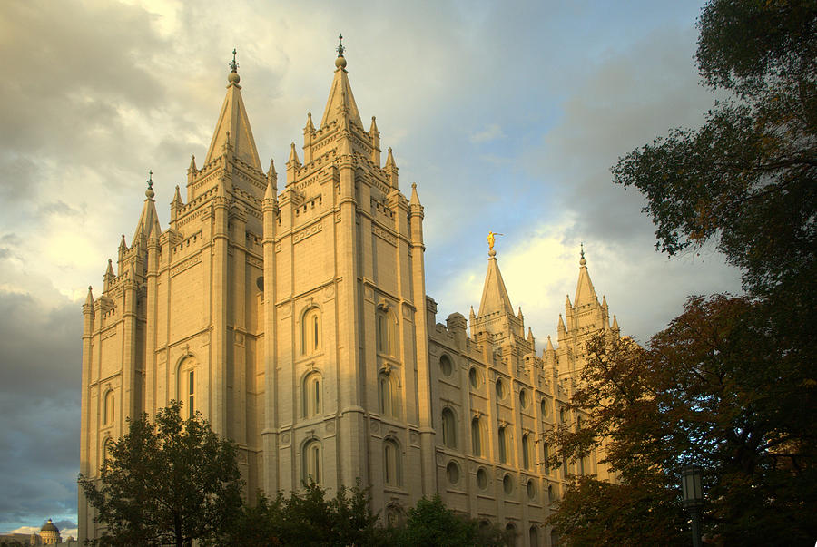 Salt Lake City LDS Temple #8 Photograph by Nathan Abbott