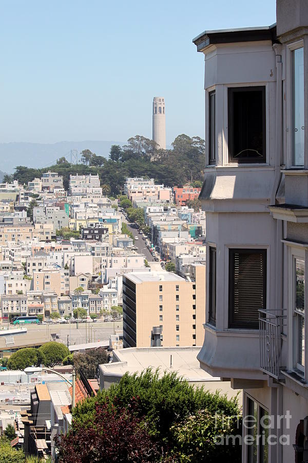 San Francisco Coit Tower #8 Photograph by Henrik Lehnerer