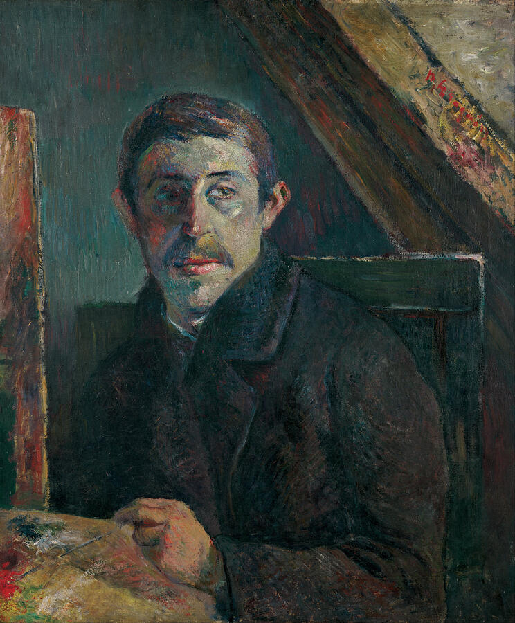 Self Portrait #8 Painting by Paul Gauguin