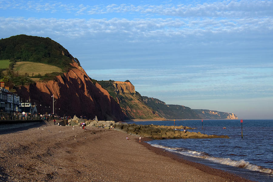 Sidmouth Beach #8 Photograph by Chris Day
