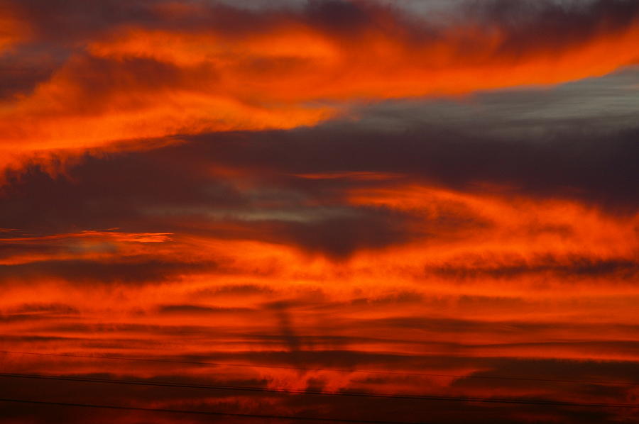 Sunset Digital Art - Sky #8 by Maye Loeser