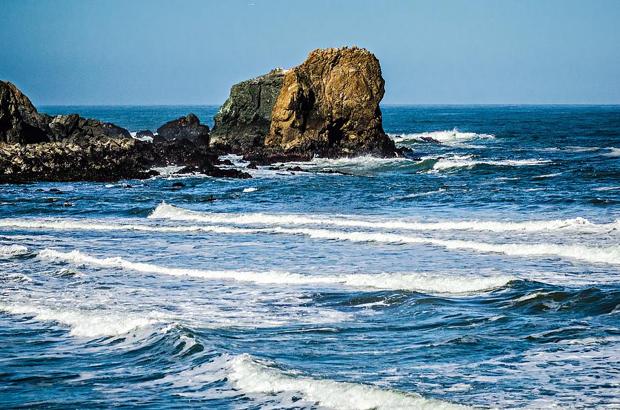 Soberanes And Cliffs On Pacific Ocean Coast California #8 Photograph by Alex Grichenko