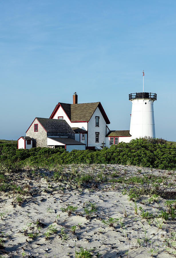 Landmark Photograph - Stage Harbor Lighthouse #8 by John Greim