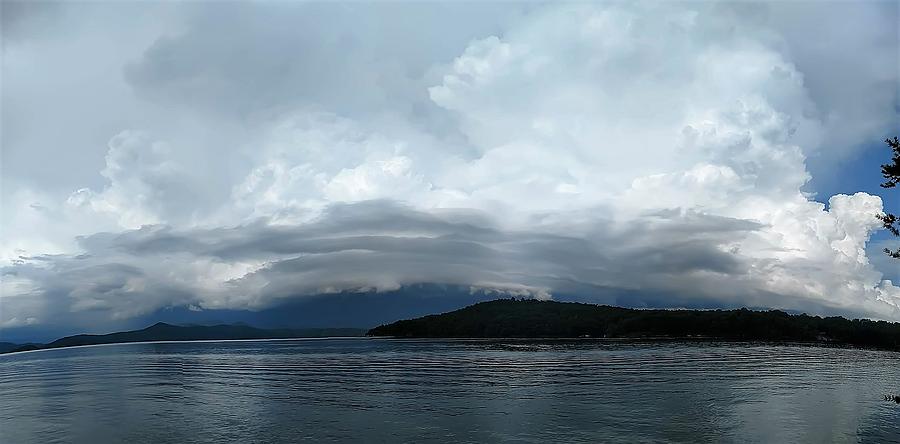 Stormy Landscape Over Lake Jocassee South Carolina #8 Photograph by Alex Grichenko