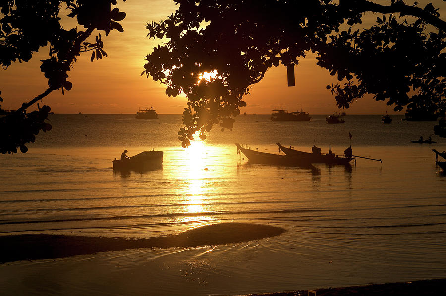 Beach Photograph - Sunrise on Koh Tao Island in Thailand #6 by Tamara Sushko