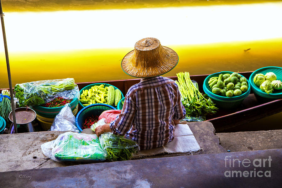 Thailands Floating Market #6 Photograph by Rene Triay FineArt Photos