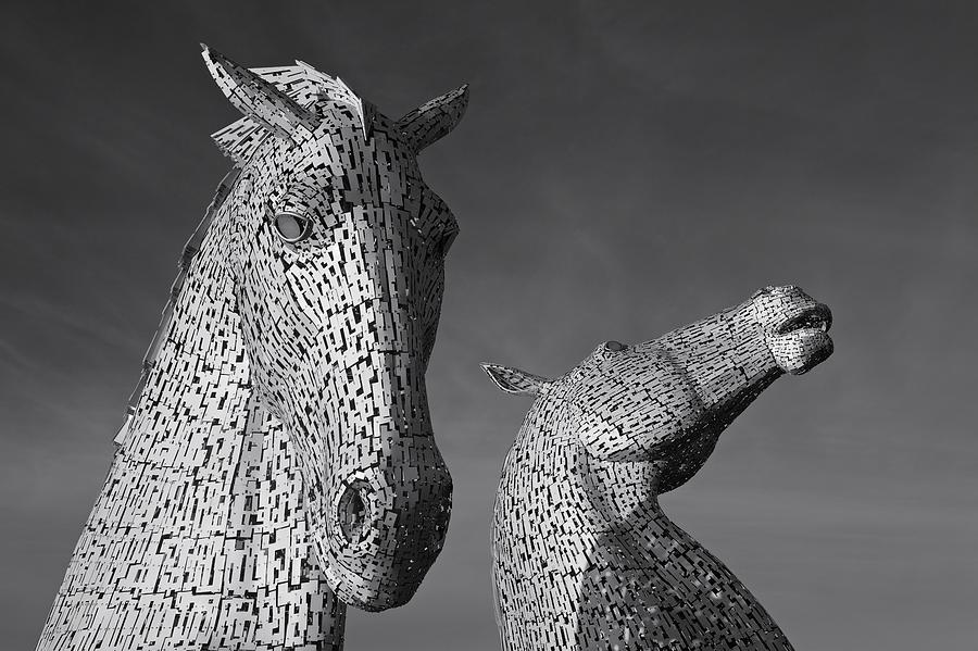 The Kelpies #8 Photograph by Stephen Taylor