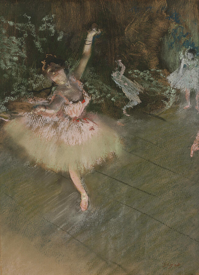 The Star, from 1876-1878 Pastel by Edgar Degas