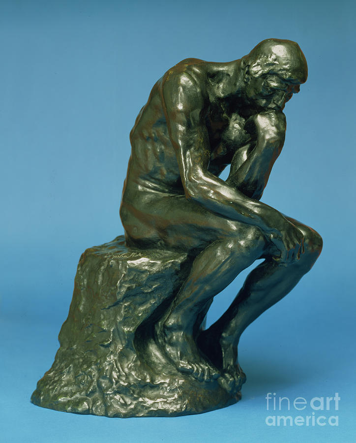 Auguste Rodin Sculpture - The Thinker by Auguste Rodin