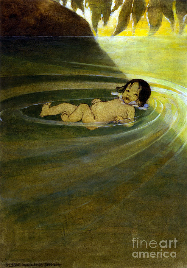 The Water Babies #8 Painting by Granger