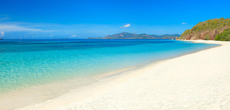 Tropical beach Malcapuya Photograph by MotHaiBaPhoto Prints - Fine Art ...