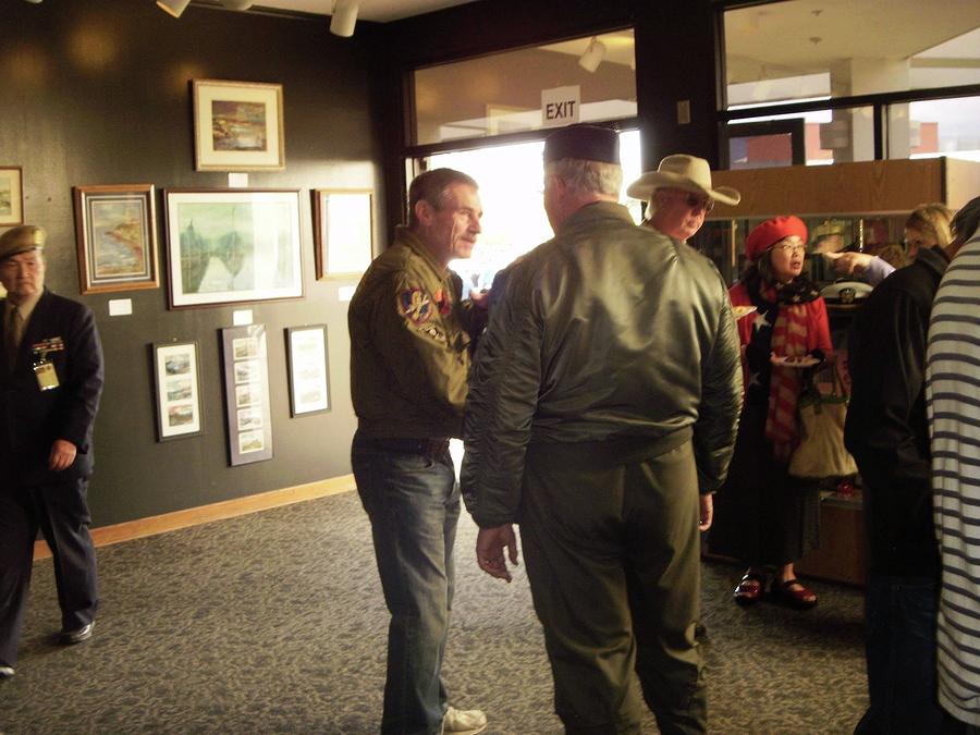 Veterans Gallery Show #8 Photograph by Edward Wolverton