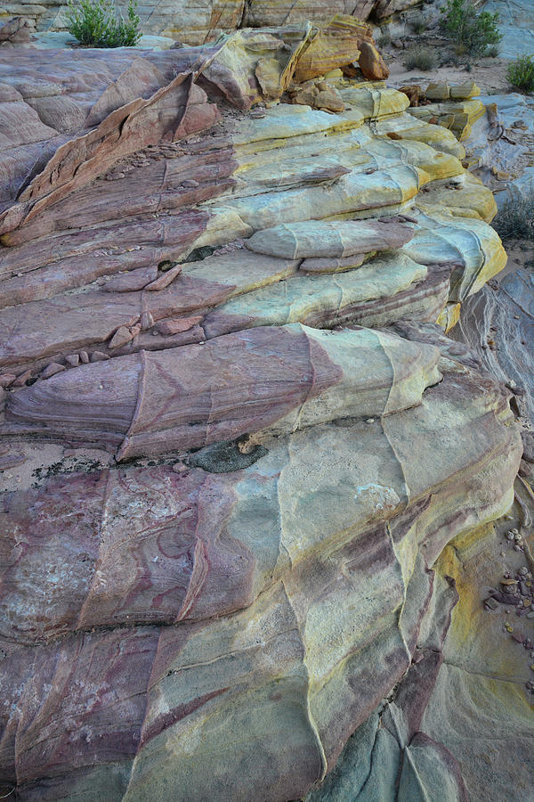 Waves of Color in Valley of Fire #6 Photograph by Ray Mathis