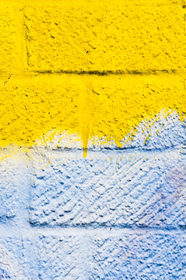 Abstract Photograph - Weathered wall #8 by Tom Gowanlock