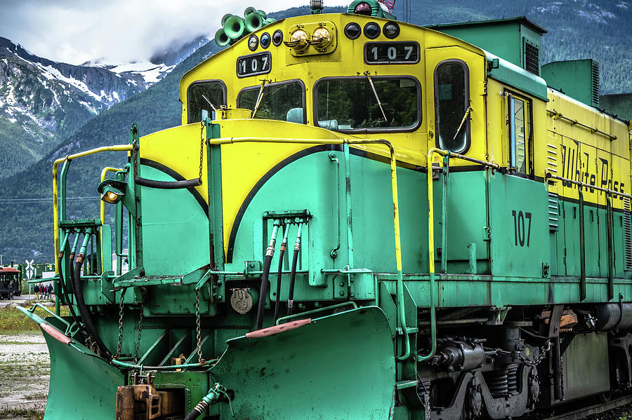 White Pass And Yukon Railway, Skagway, Alaska Photograph