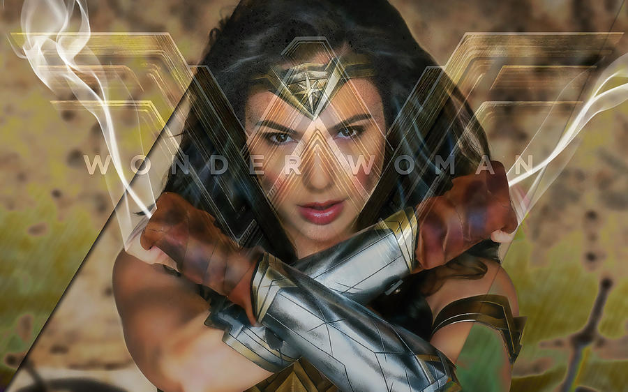 Wonder Woman Art #8 Mixed Media by Marvin Blaine