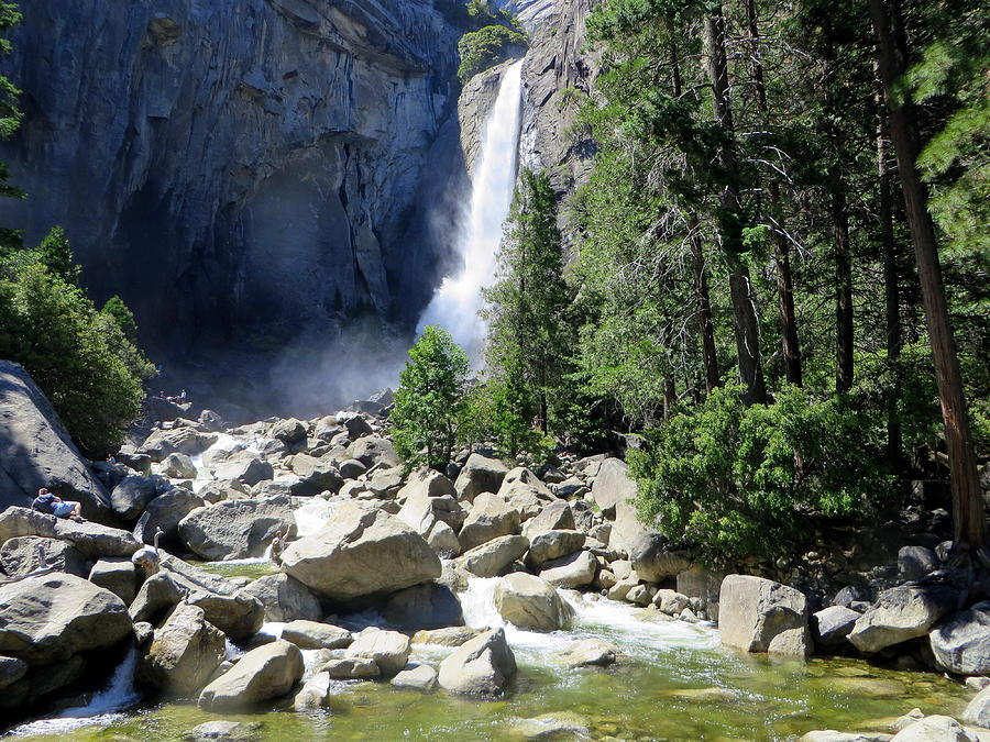 Yosemite Waterfall by Richard Yates Yosemite Waterfall by Richard Yates