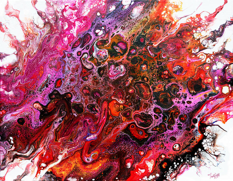 #805 A color blast #805 Painting by Priscilla Batzell Expressionist Art Studio Gallery