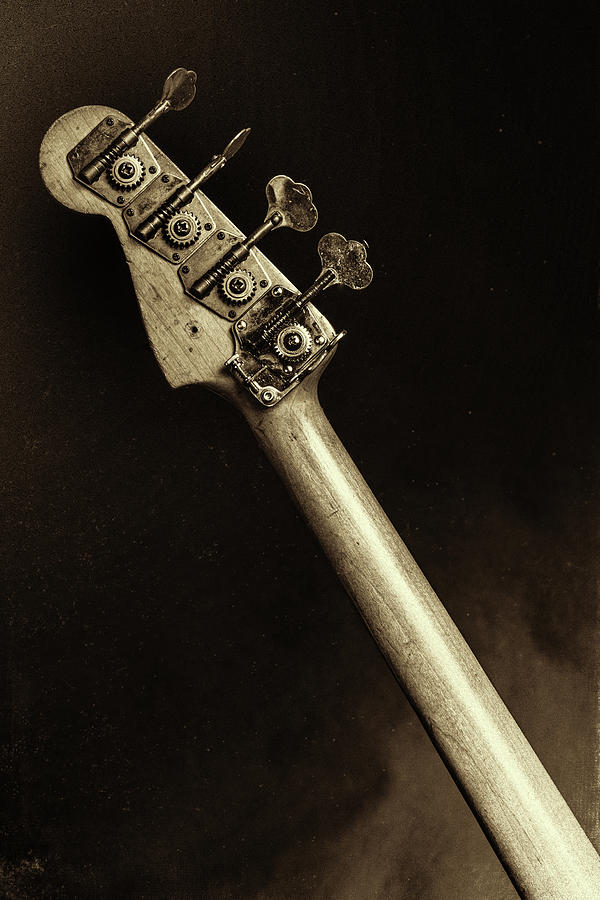 Rock And Roll Photograph - 81.1834 011.1834c Jazz Bass 1969 Old 69 #811834 by M K Miller