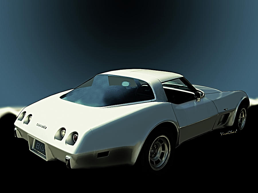 82 Corvette Generation C3 1968 to 1982 Photograph by Chas Sinklier