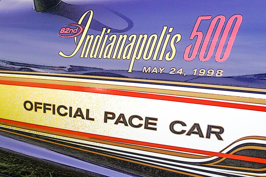 82nd Indy 500 Pace Car Digital Art by Darrell Foster