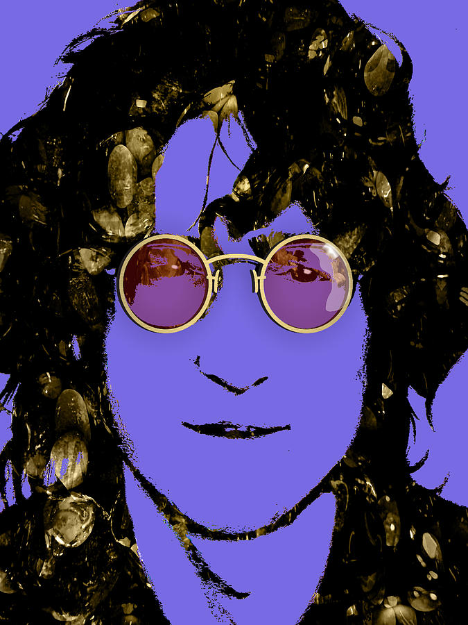 John Lennon Mixed Media - John Lennon Collection #67 by Marvin Blaine