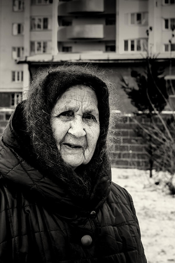 85 Year Old Russian Woman Photograph by John Williams