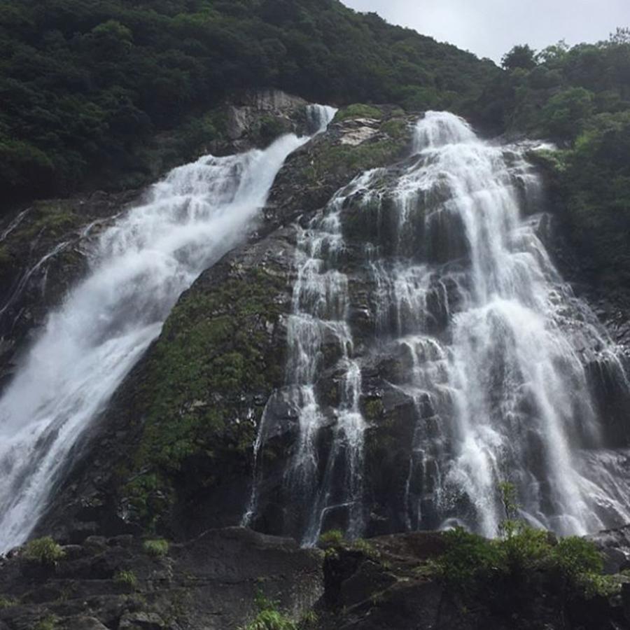 Waterfall Photograph - Instagram Photo #851500907226 by Kai Haga